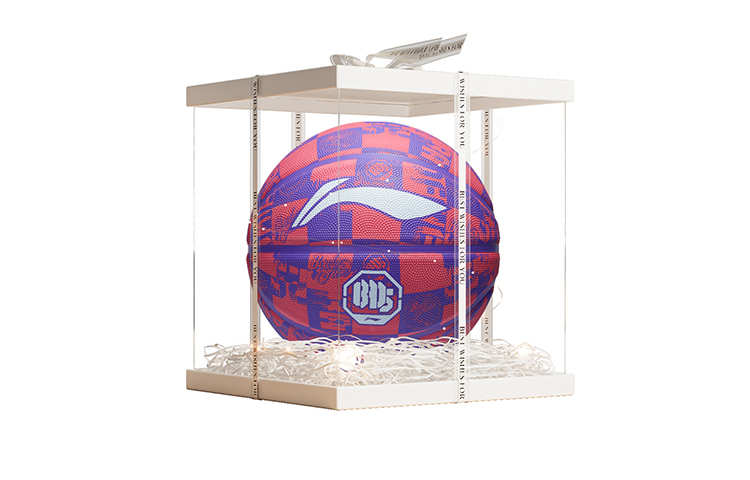 

LINING Badfive China резиновый баскетбольный мяч мультиколор размер 7 тренировочный