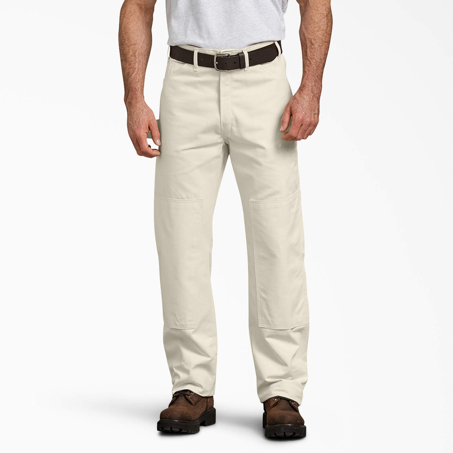 

Dickies брюки малярные двойные наколенники, цвет natural beige (nt)
