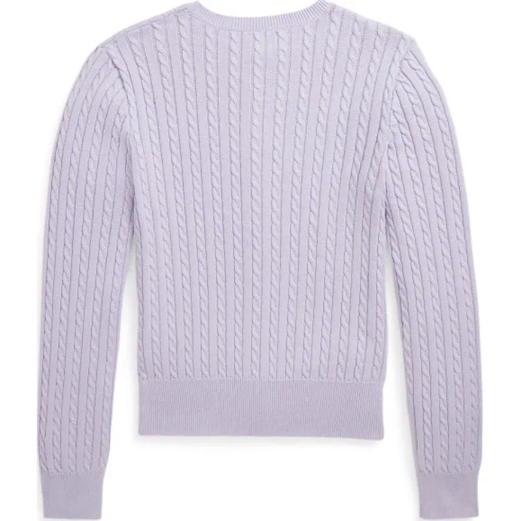 Свитер фиолетовый Polo Ralph Lauren — фото 3