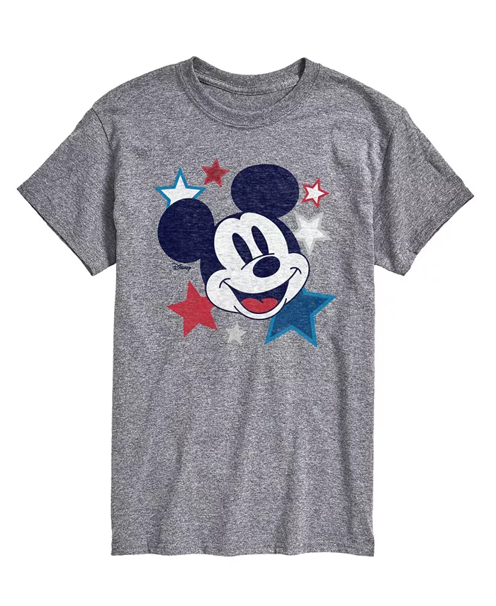 

Мужская футболка с коротким рукавом Disney Mickey Stars AIRWAVES, серый
