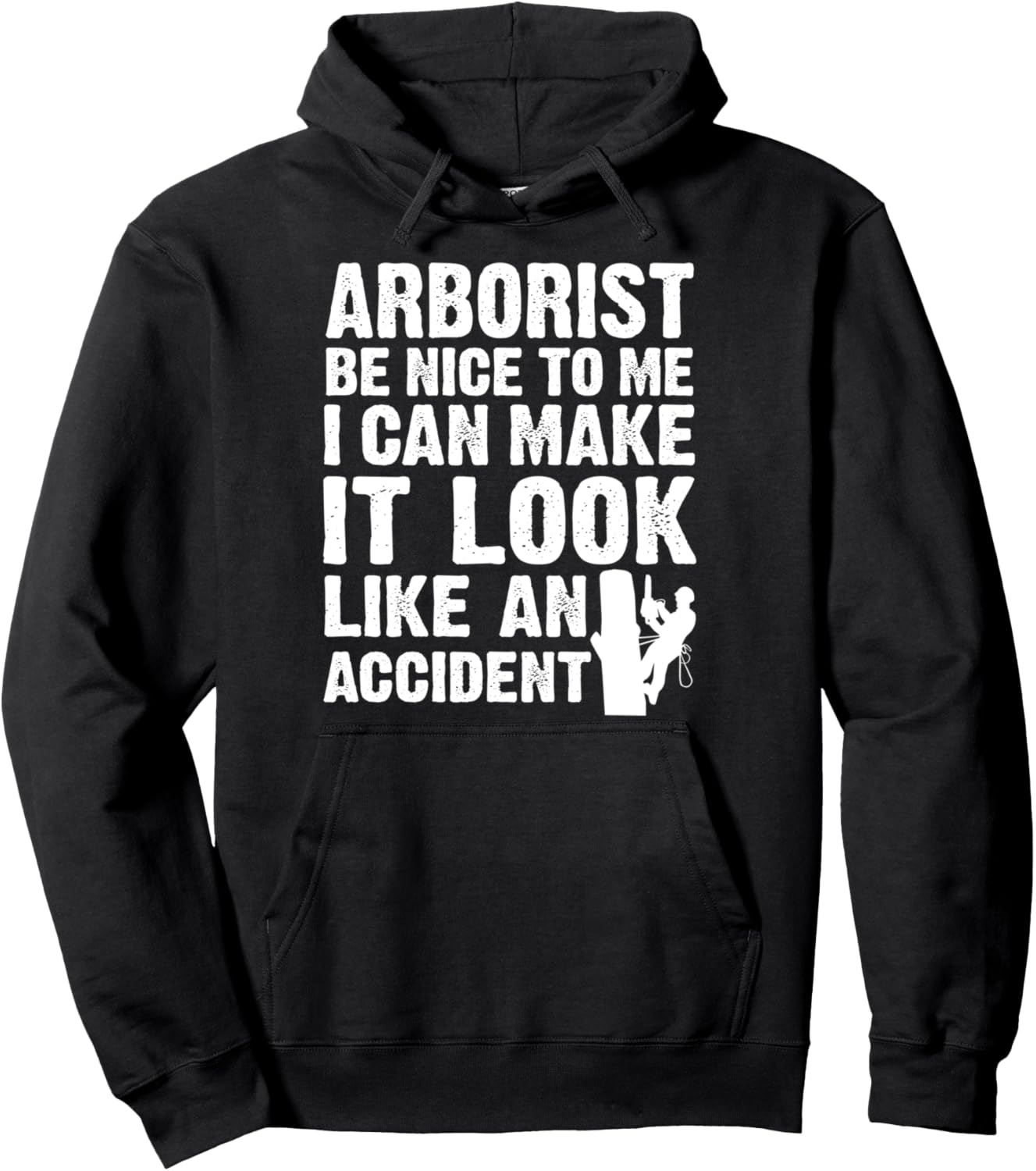 

Худи Arborist I Love Arborists, черное (black 19-3911tcx) Trees & Woodcraft Gifts