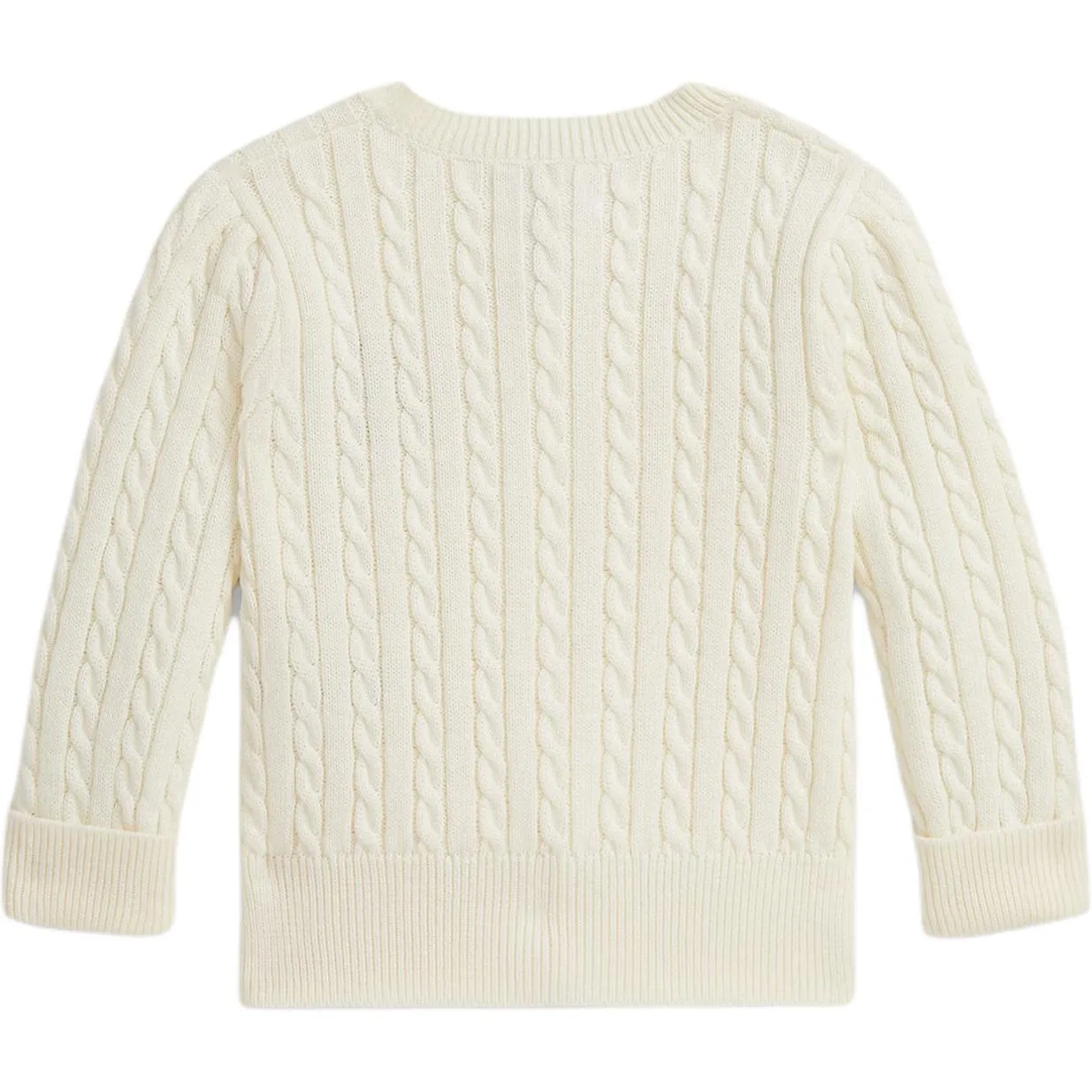 Свитер Polo Bear FW25 для малышей Polo Ralph Lauren, Cream — фото 3