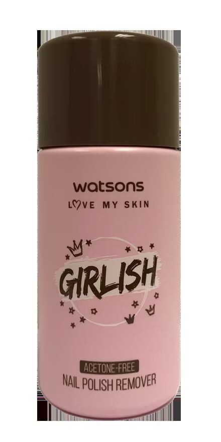 

Watsons Средство для снятия лака Girlish без ацетона, 100 мл, White