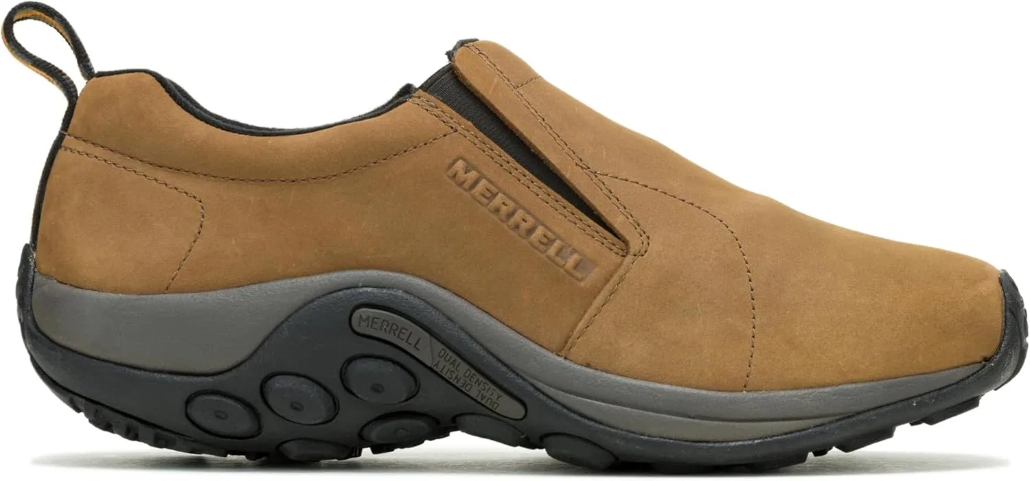 Мокасины кожаные Merrell, коричневый нубук — фото 3