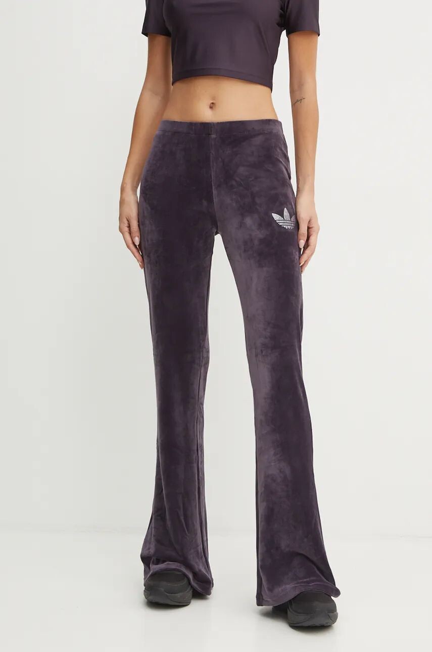 

Спортивные брюки adidas Originals Bling Flares, фиолетовый