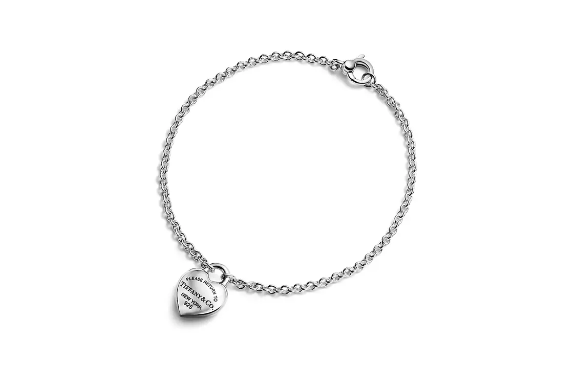 

Серебряный браслет 925 пробы Unisex Silver TIFFANY & CO., серебряный