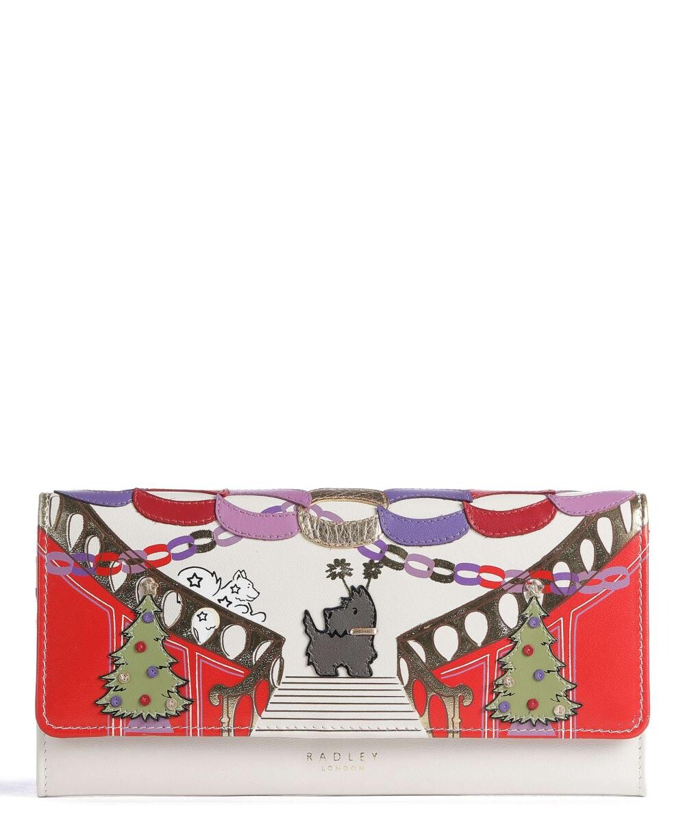 

Кошелек Picture Party Pals из мелкозернистой яловой кожи Radley London, белый