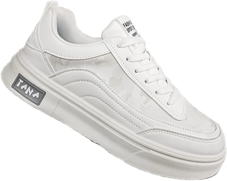 

Высокие модные повседневные спортивные кроссовки - противоскользящие и долговечные, легкие и удобные, подходят для активного отдыха и повседневной носки Fmshi, белый