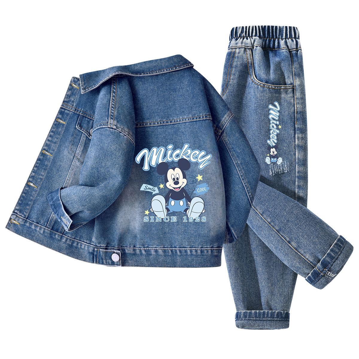 

Детская повседневная спортивная одежда Disney, светло-голубой