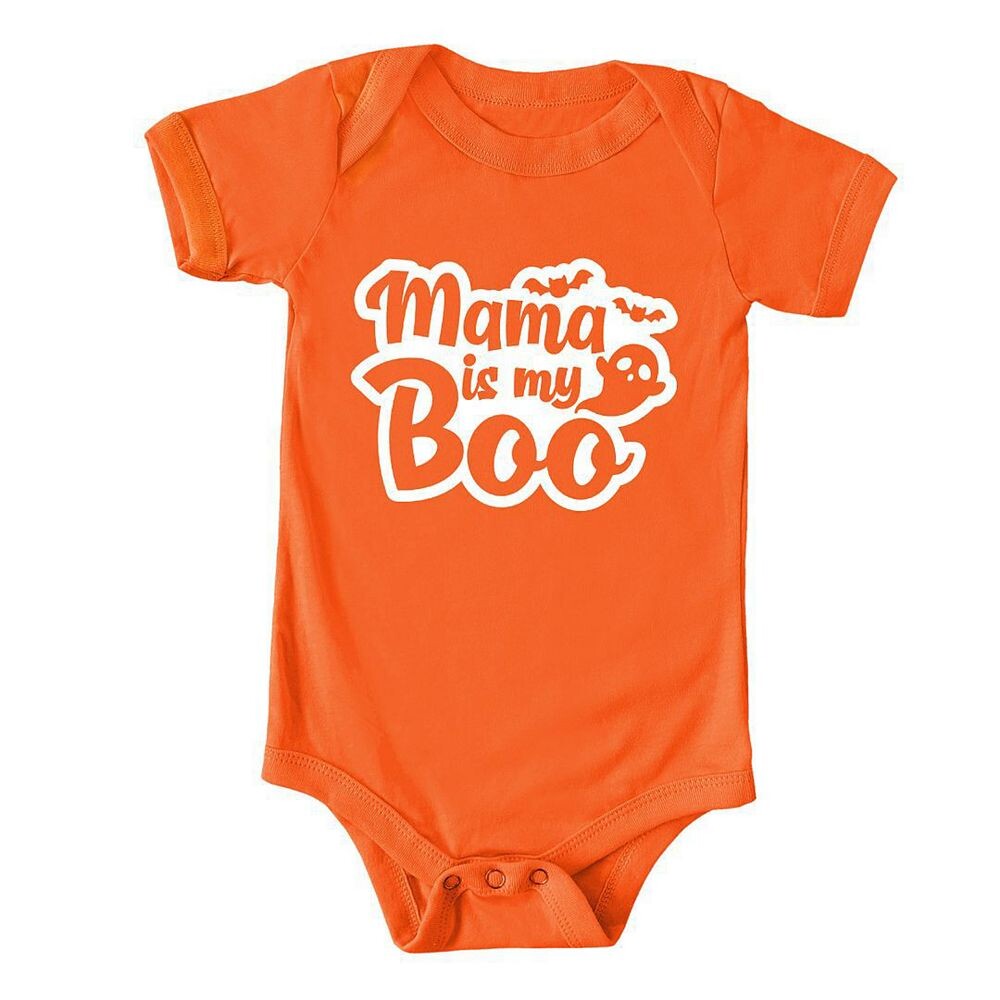 

Детское боди Mama Is My Boo Ghost The Juniper Shop, оранжевый