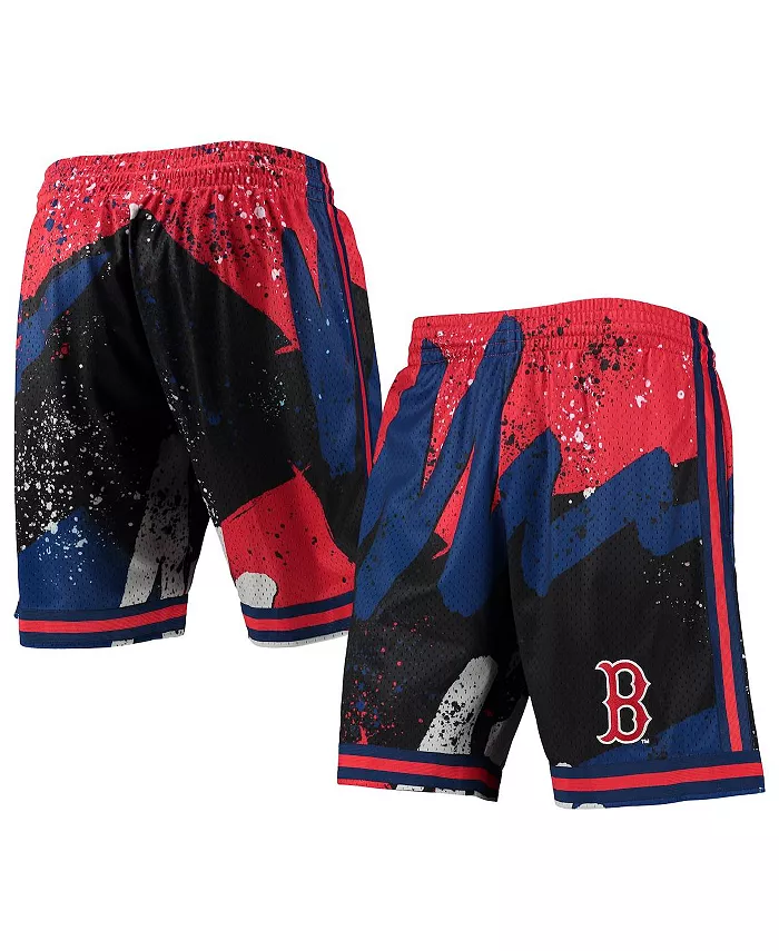 

Мужские шорты Hyper Hoops Boston Red Sox красные Mitchell & Ness