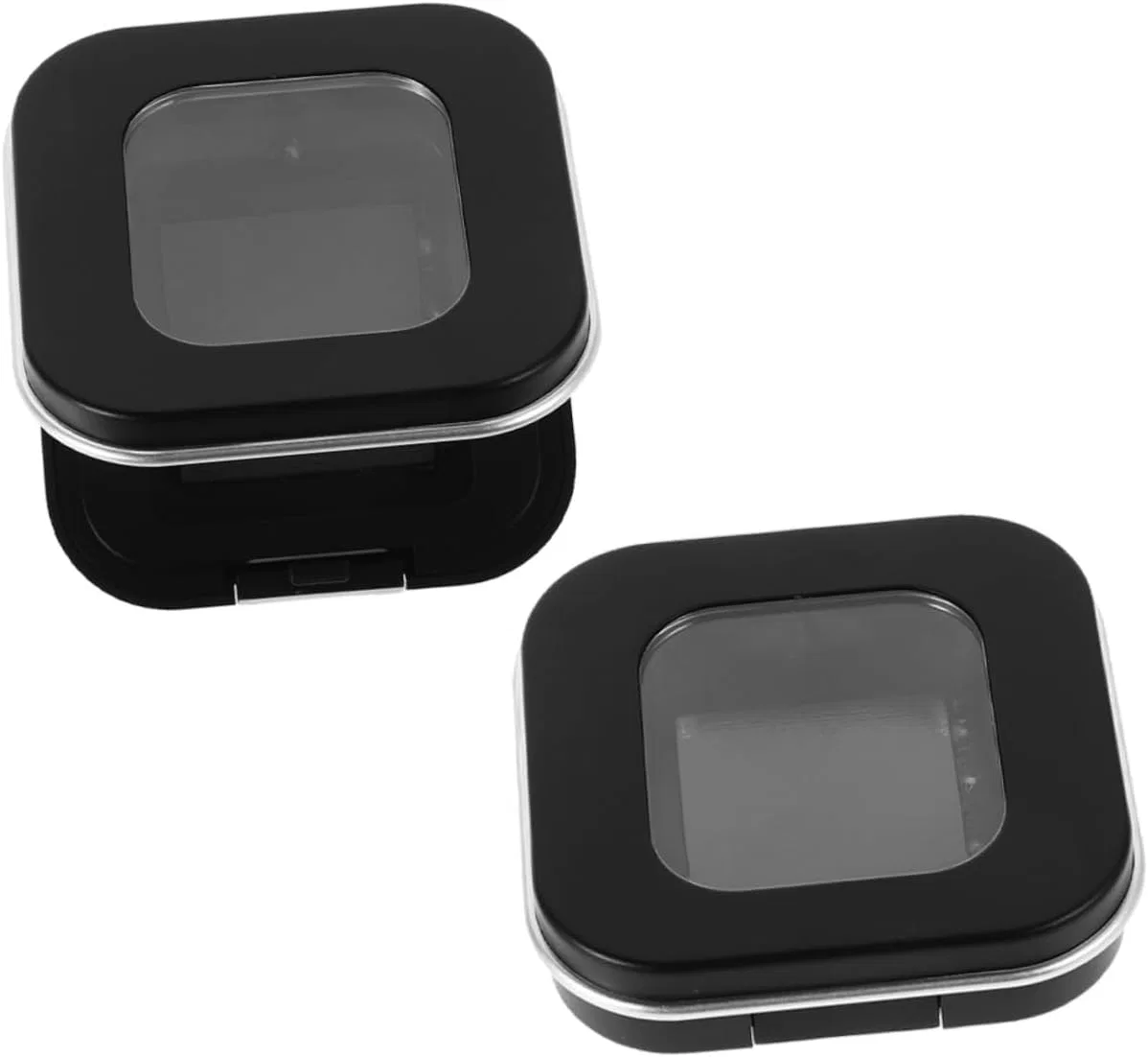 Косметичка для теней POPETPOP черный пластик 2 шт