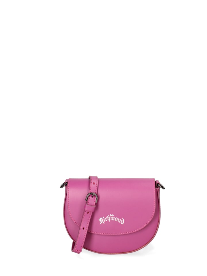 

Наплечная сумка John Richmond, цвет fuchsia and dark grey