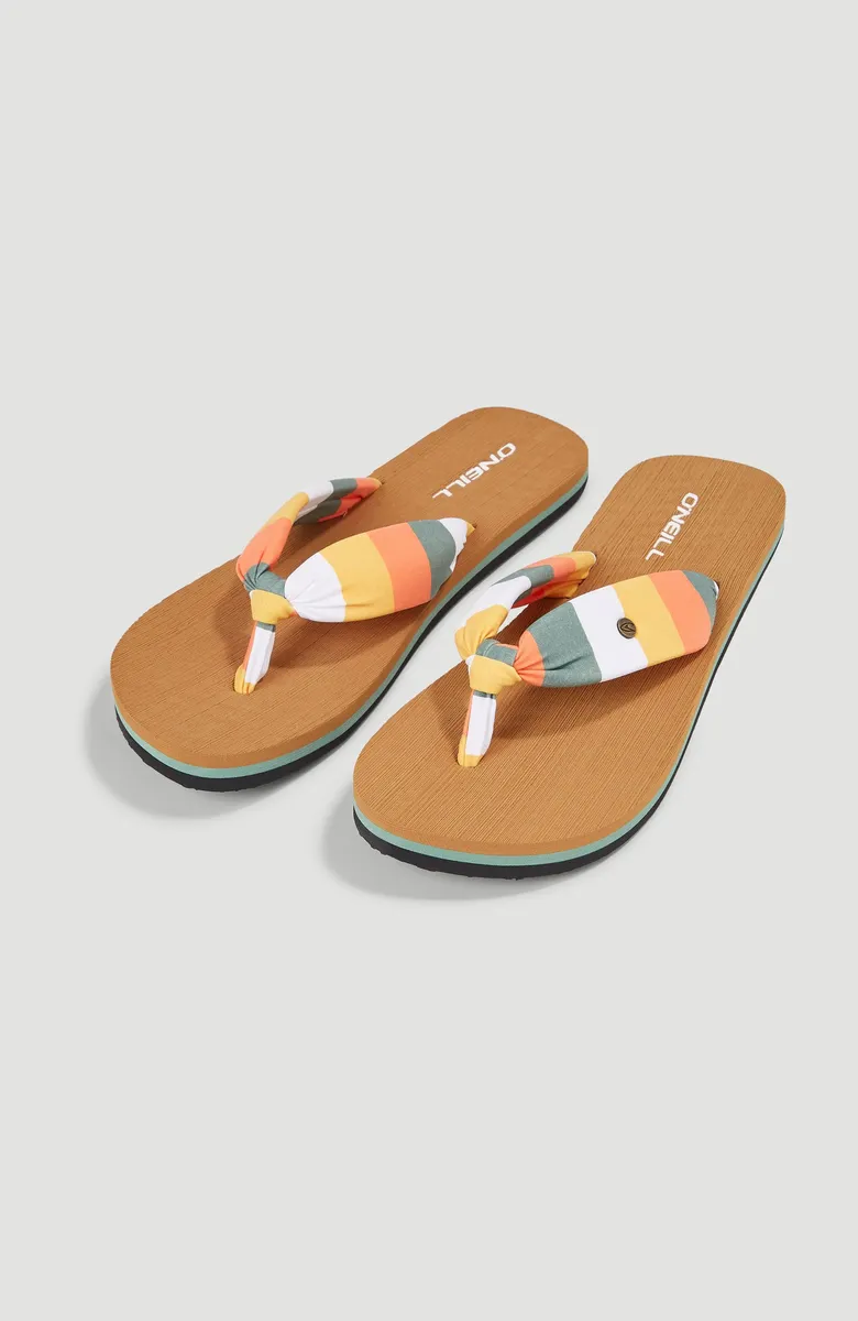 

Шлепанцы O'Neill "САНДАЛИИ DITSY SUN BLOOM, цвет Orange Multistripe