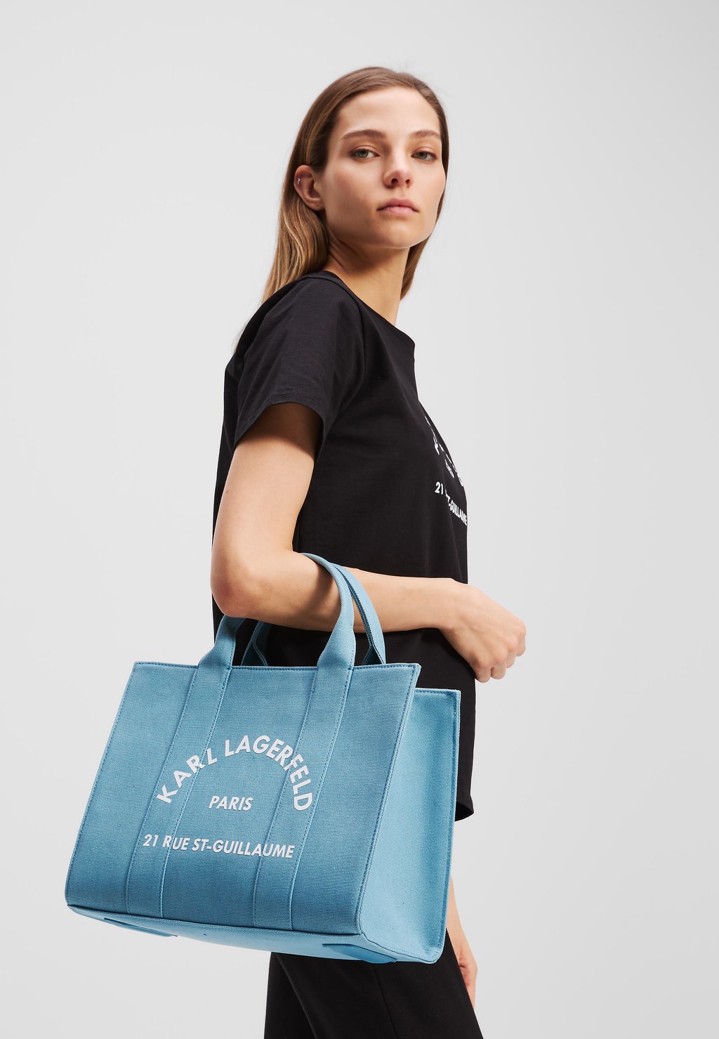 

Сумка SQUARE MEDIUM TOTE KARL LAGERFELD, мультиколор