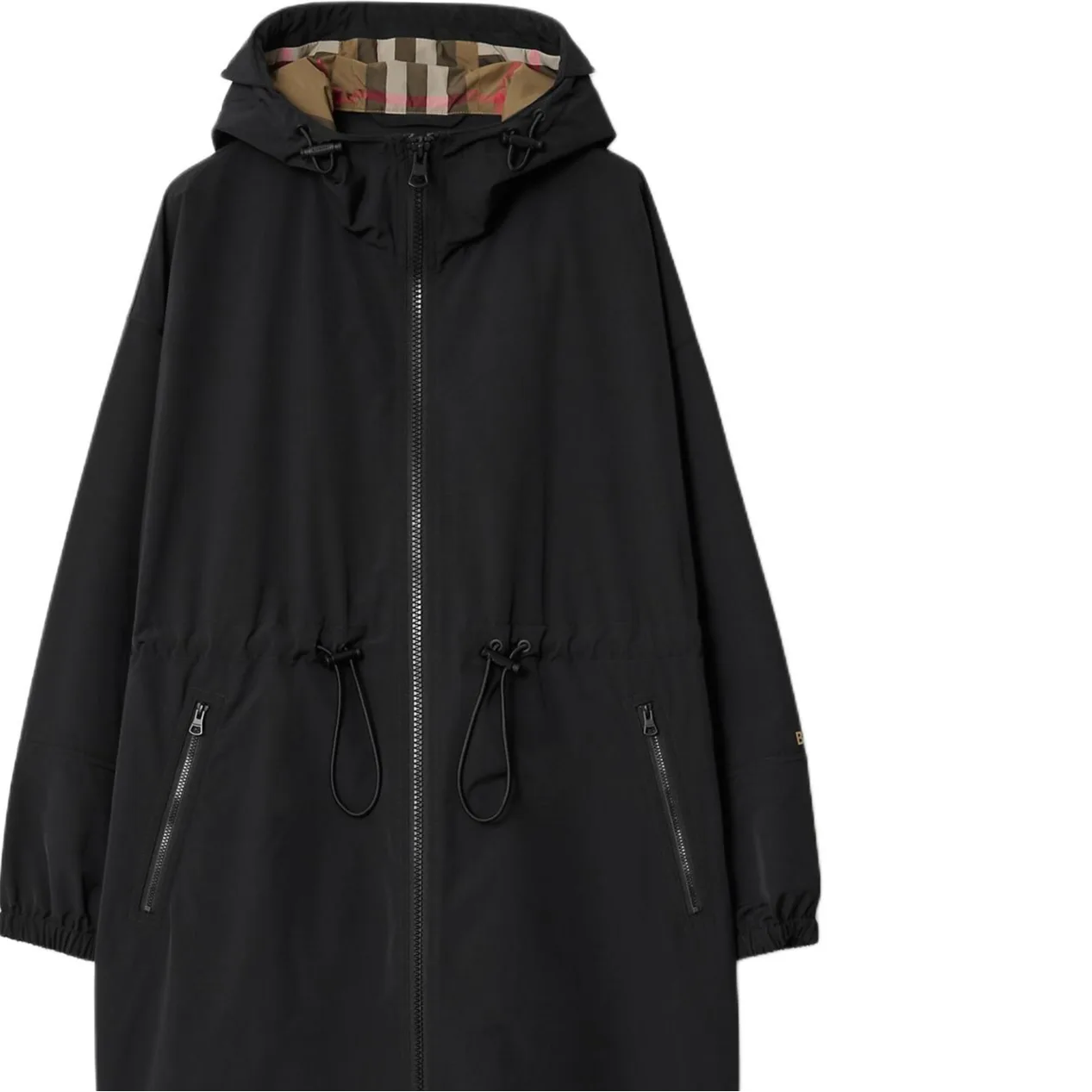 Куртка Burberry, женская, стиль главной улицы, черный — фото 3