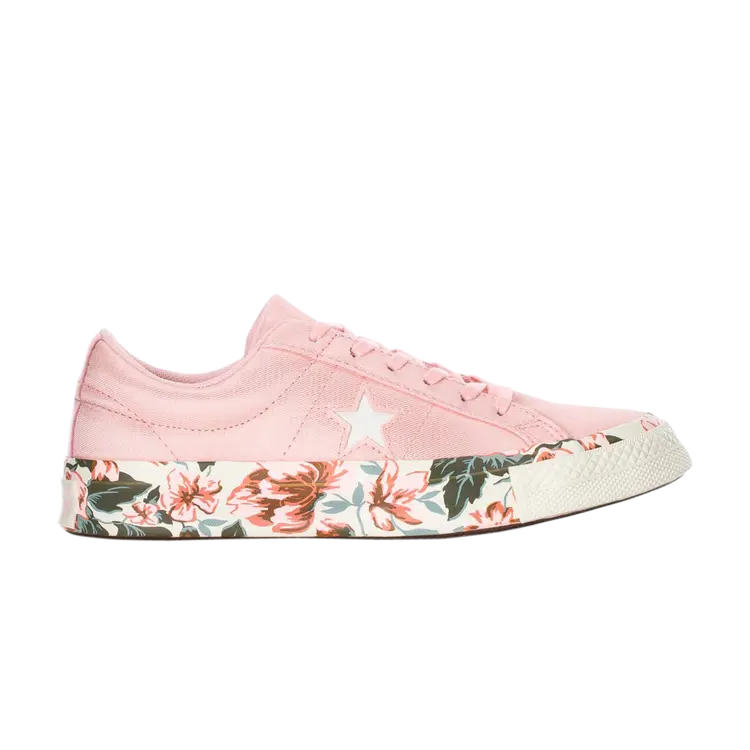 

Кроссовки Converse One Star Low GS 'Storm Pink Floral', розовый