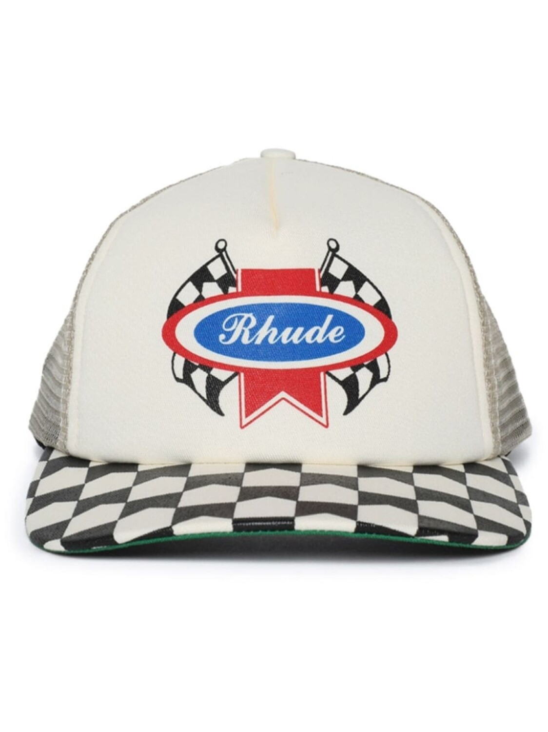 

RHUDE кепка Chevron Rally, белый