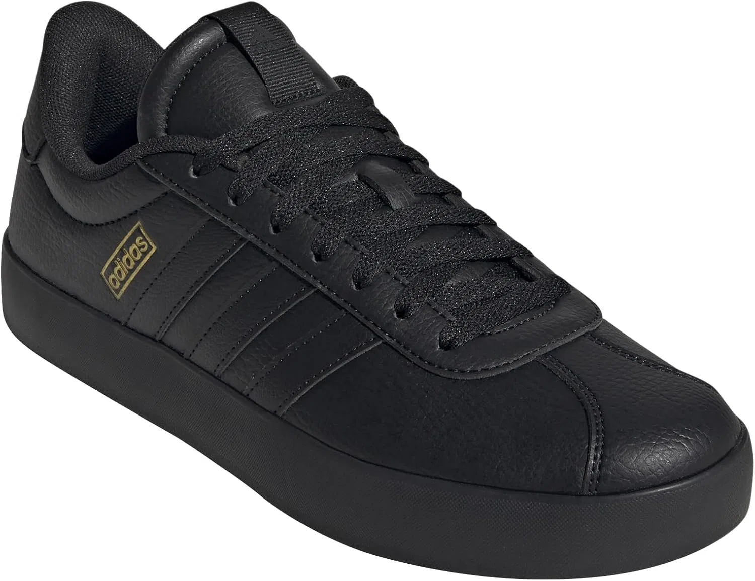 Кроссовки adidas VL Court 3.0 Carbon Black, Goldmet — фото 3