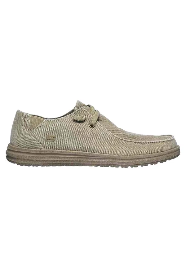 Спортивные кроссовки melson raymon на шнуровке Skechers, Beige — фото 4