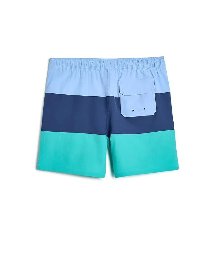 Плавки Chappy Trunk Color-Block Vineyard Vines Kids, Serenity Blue — фото 2