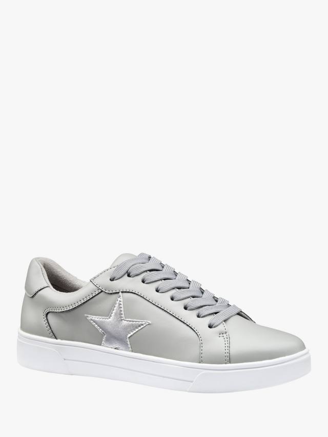 Стильные кроссовки Star Wide с детализацией звезд Hotter, Flint Grey/Silver — фото 2
