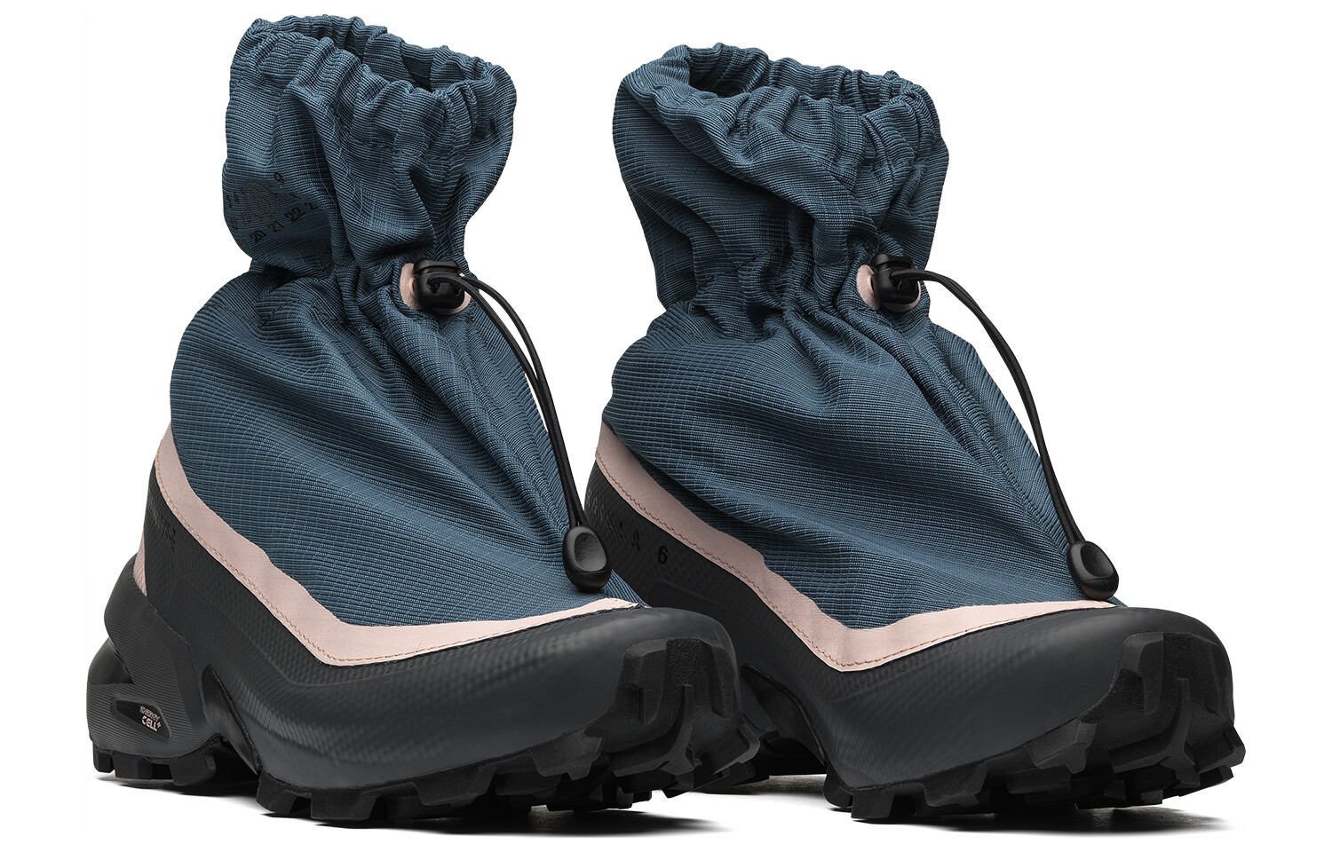 Кроссовки SALOMON Cross Mid унисекс, Берингово море/Английская роза/Магнит — фото 3