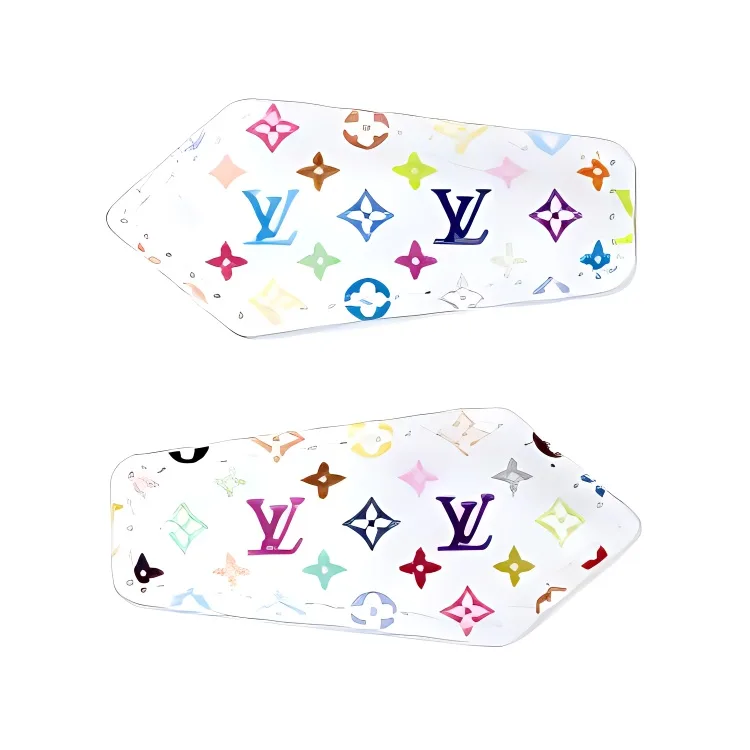 LOUIS VUITTON Заколка для волос LV Backstage Monogram Multicolor от Takashi Murakami — фото 2
