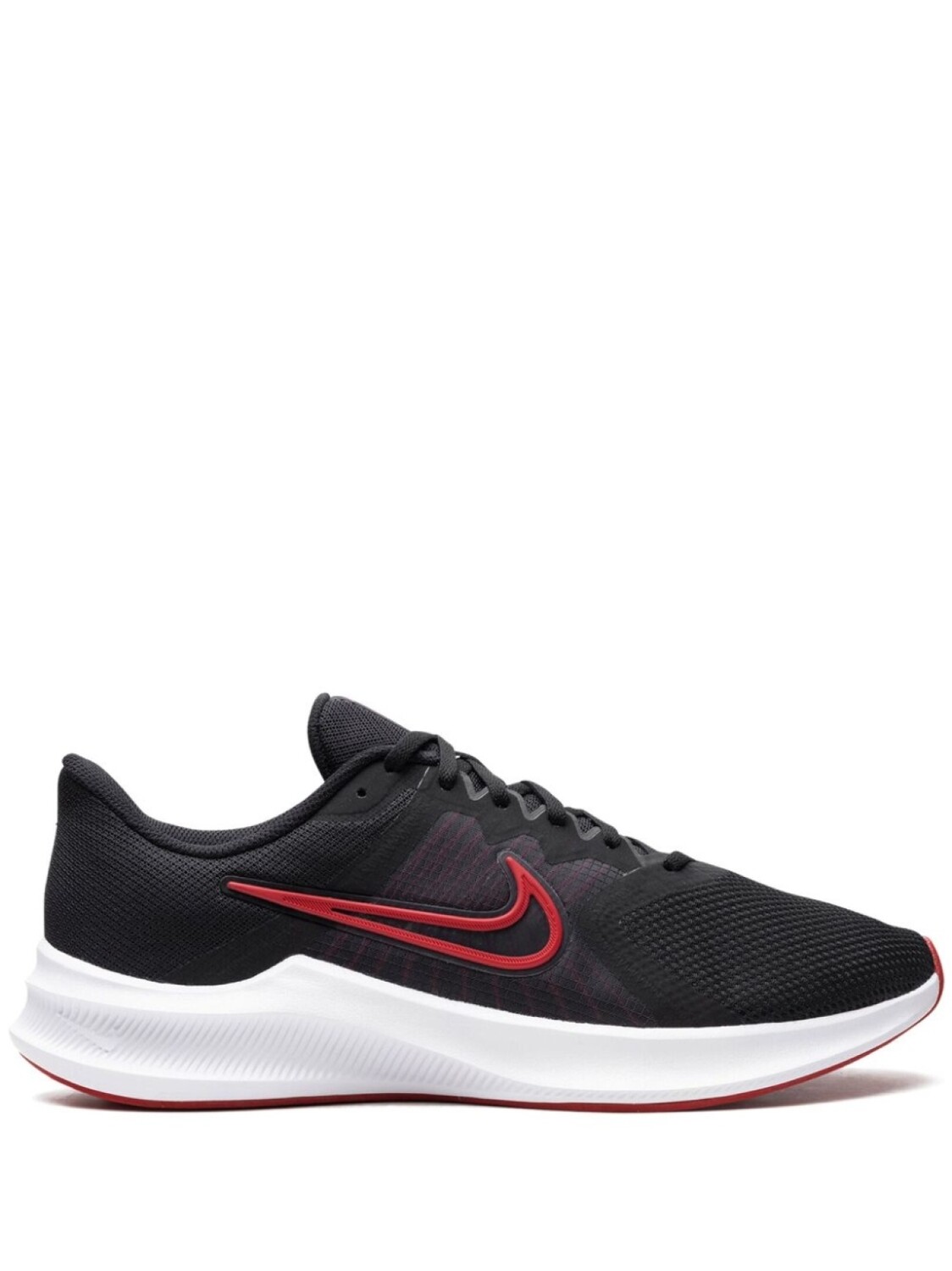 

Nike кеды Downshifter 11 Black/University Red/White, черный