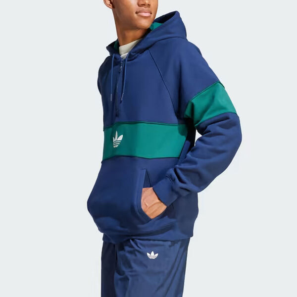 Толстовка оригиналы хак ny cutline Толстовка Adidas, синий — фото 4