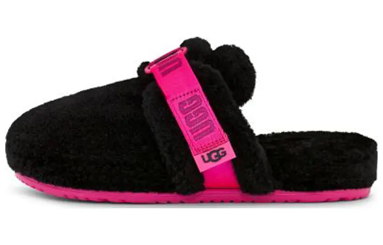 

Слайд Мужской Черный/Розовый Ugg