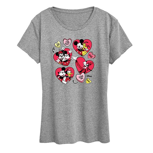 

Футболка с сердцем в клетку Mickey Mouse & Friends Disney