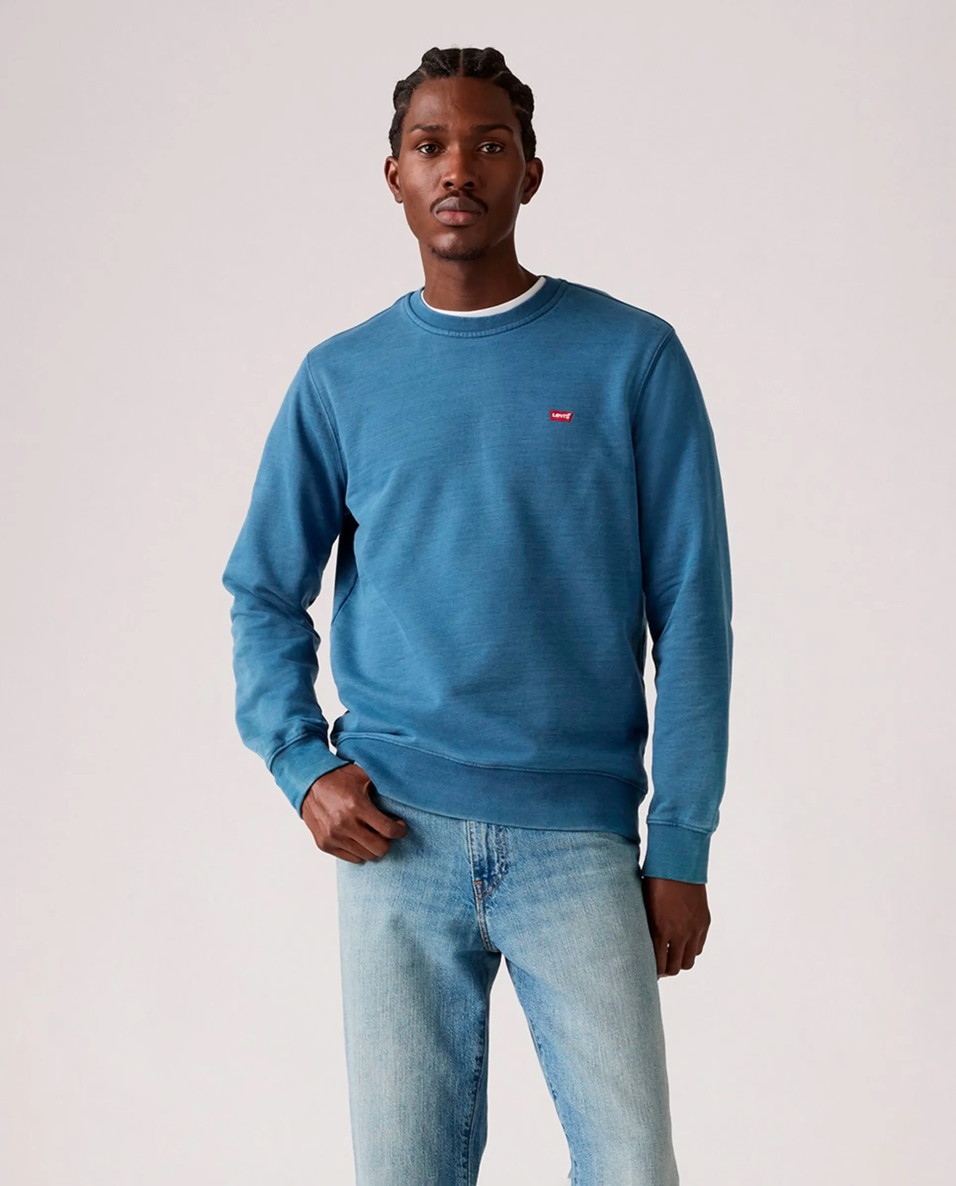 

Мужская толстовка с круглым вырезом Levi'S, синий