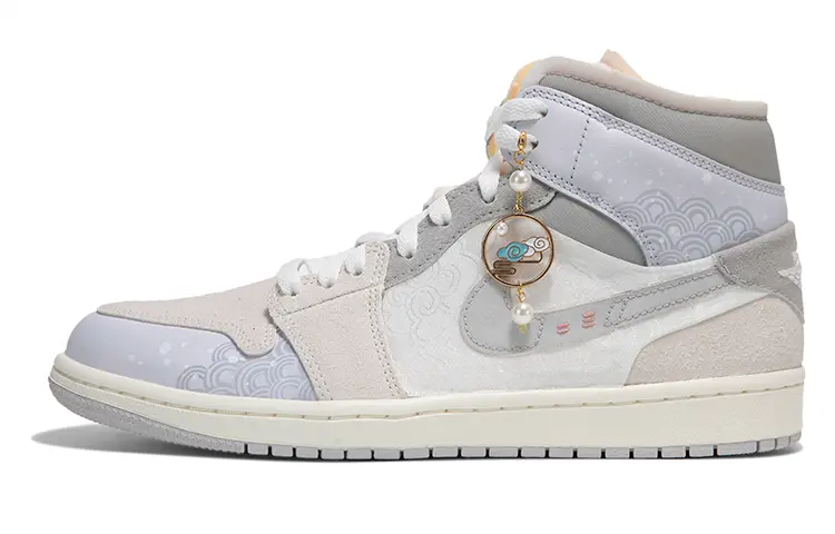 

Jordan Air Jordan 1 винтажные баскетбольные кроссовки женские, White