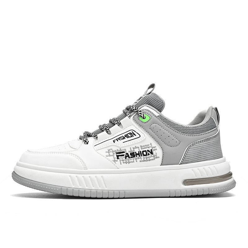 

Низкие повседневные туфли мужские FAPAI, White Gray