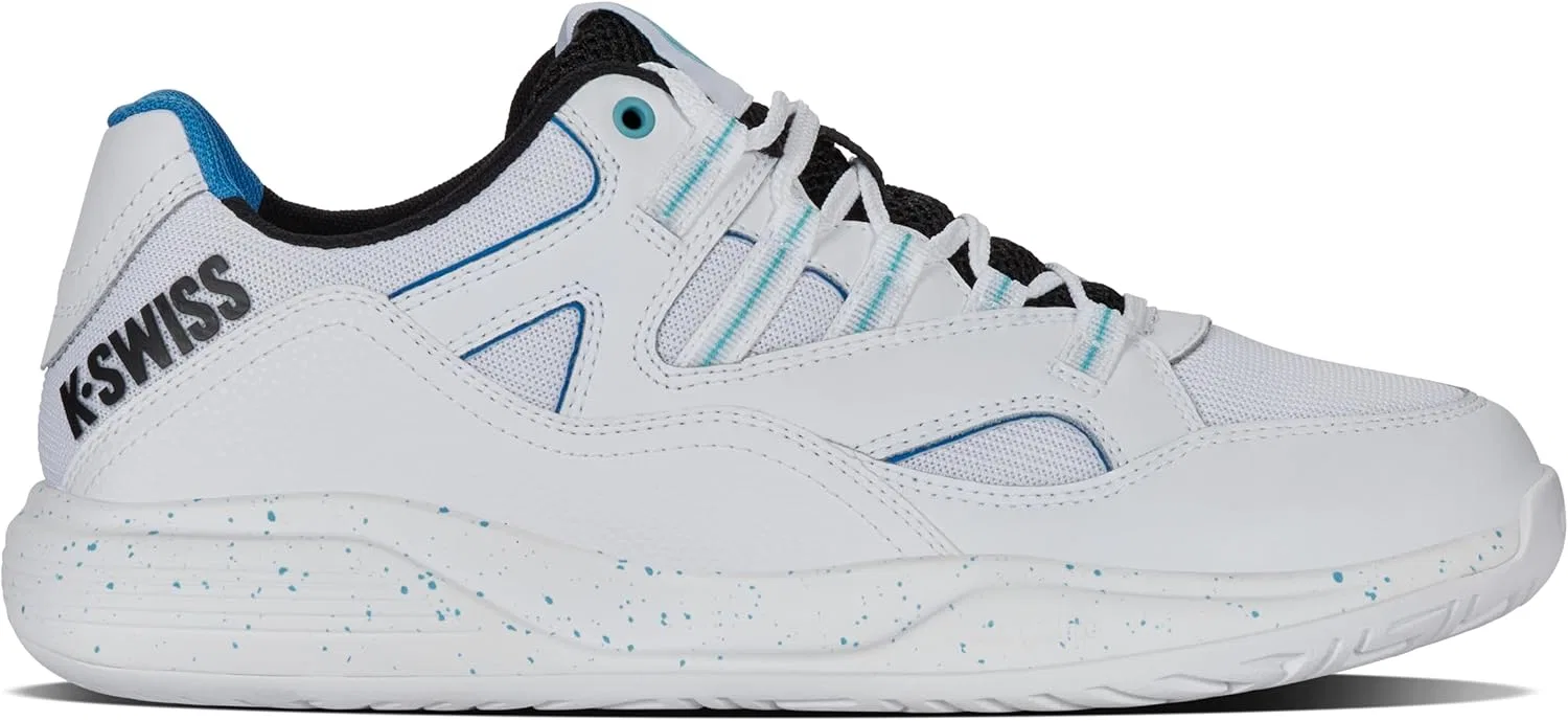 Мужские кроссовки для пиклбола K-Swiss Tura Team, 2-White, Brilliant Blue, Black