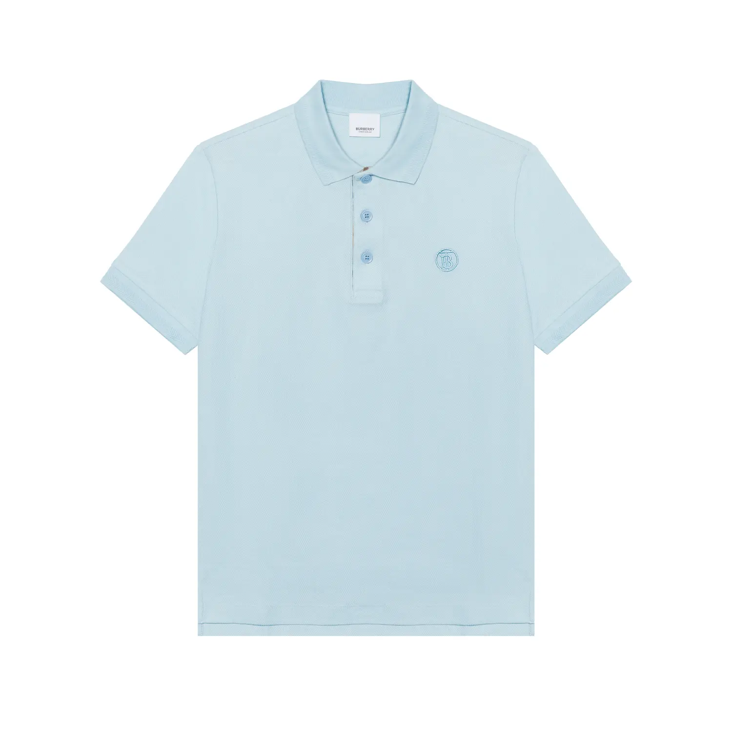 

Мужская рубашка-поло SS23, цвет «утиное яйцо» Burberry, Duck Egg Blue