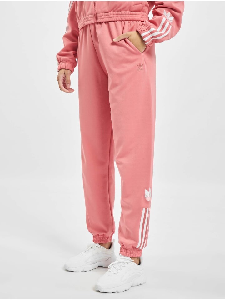 

Тканевые брюки adidas, цвет hazy rose