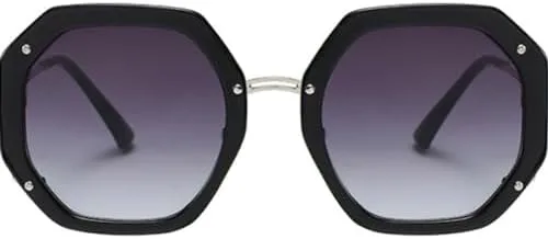 

Солнцезащитные очки для женщин 2026 года, модные квадратные очки с защитой от УФ-излучения UV400, винтажные очки, водительские очки, зеркальные очки MTZJH, C6blue