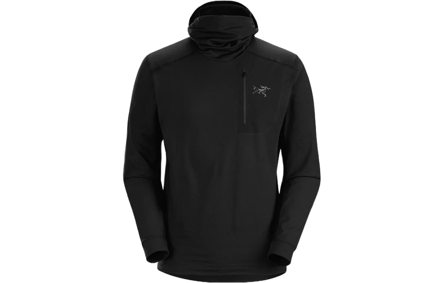 Толстовка RHO LT мужская Arcteryx, Wave Gray/Glitch — фото 3