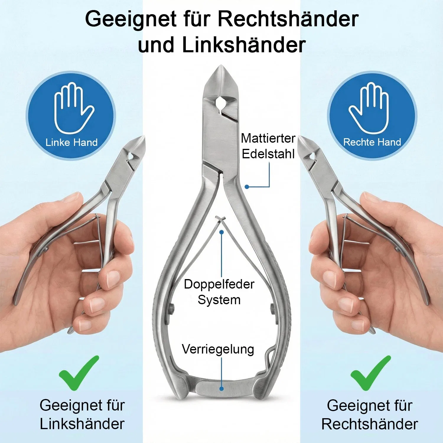Кусачки для ногтей May Head Cutter из нержавеющей стали May