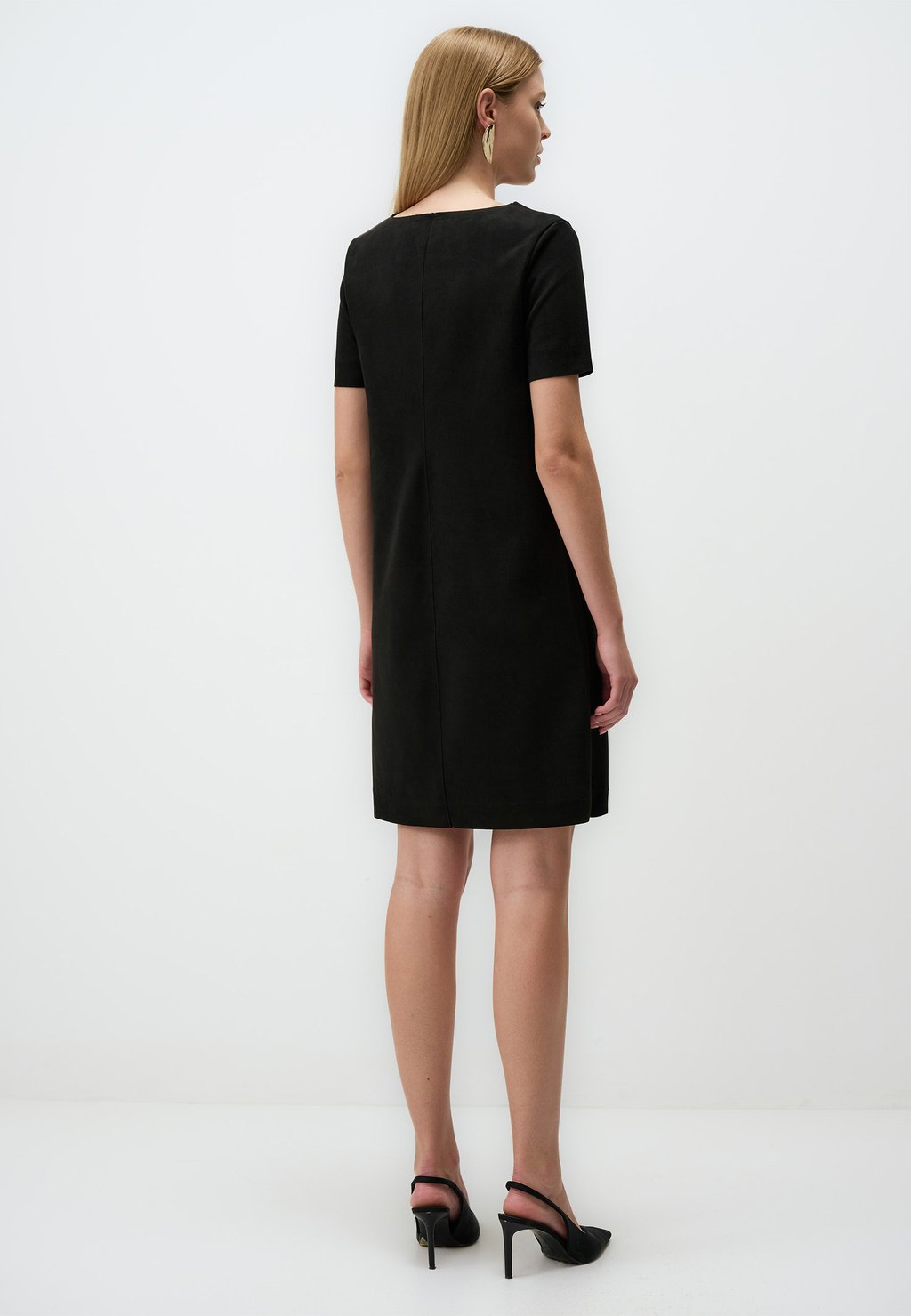 

Повседневное платье ROUND NECK SHORT SLEEVE Jimmy Key, черный