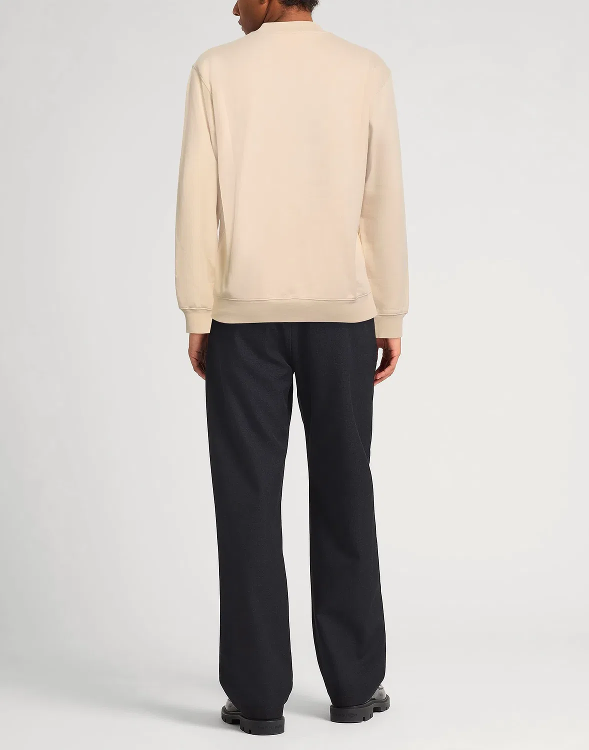 Свитшот с логотипом Jacquemus бежевый — фото 3