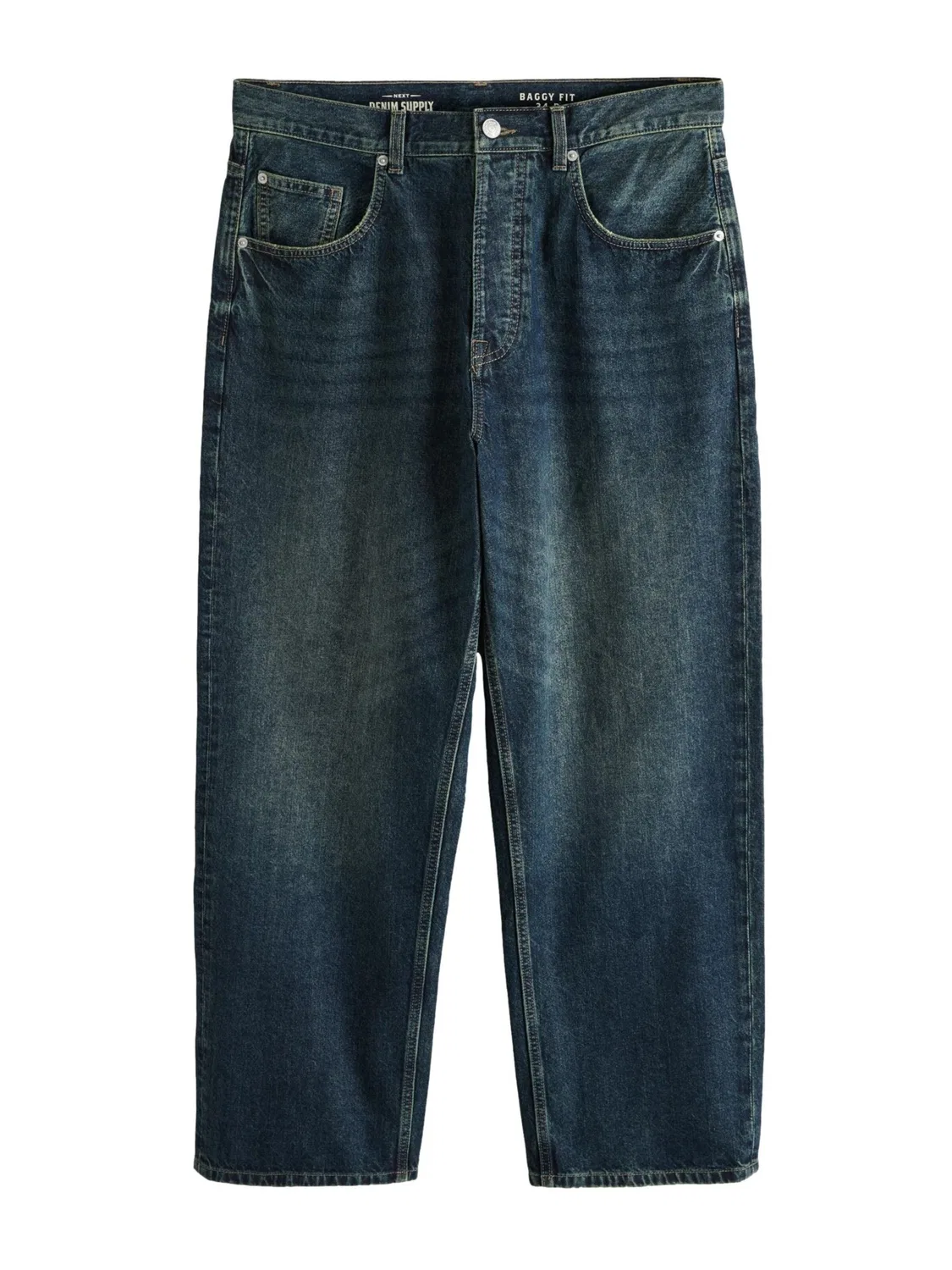 Свободные джинсы Next, Dark Blue