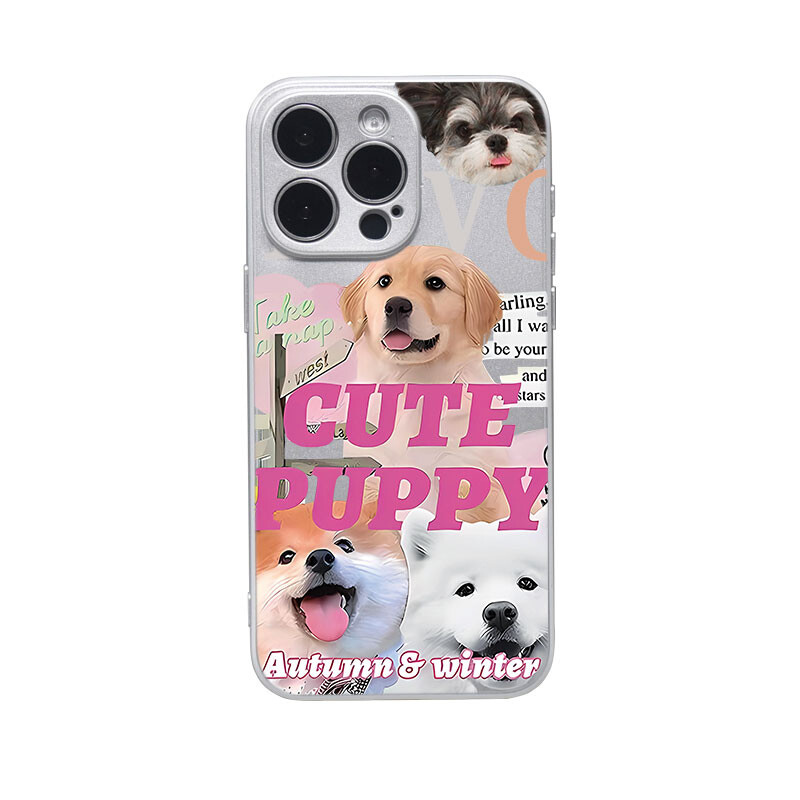 

Чехол для телефона Victory Charge, Silver plating-Silver 0-TDL cute puppy A