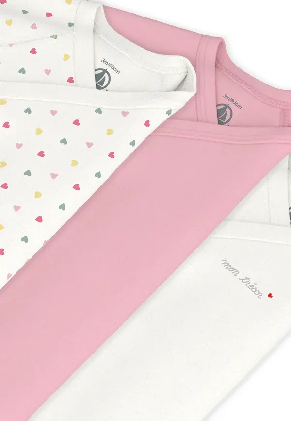 Боди Naissance body Petit Bateau, белый мультиколор — фото 3