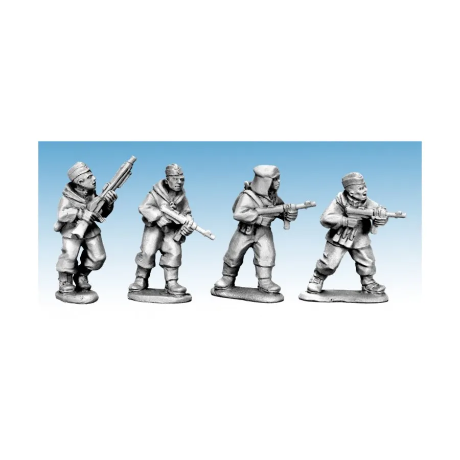 

Советские разведчики с немецким оружием, WWII Miniatures - Soviet Forces (28mm) (Artizan Designs)