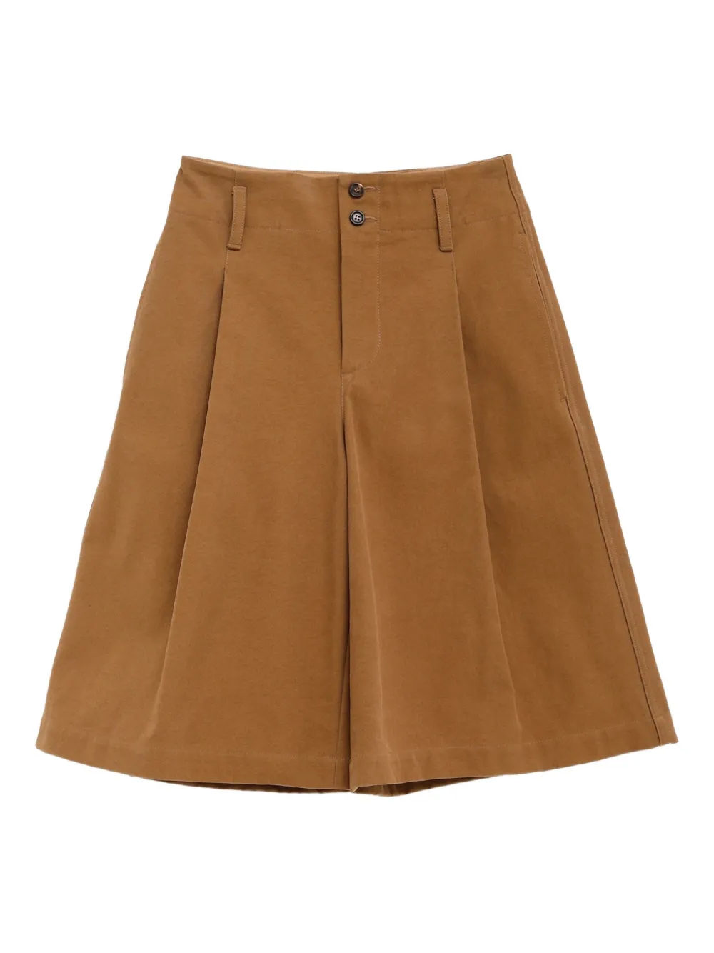 

Хлопковые шорты-бермуды CHLOÉ, коричневый