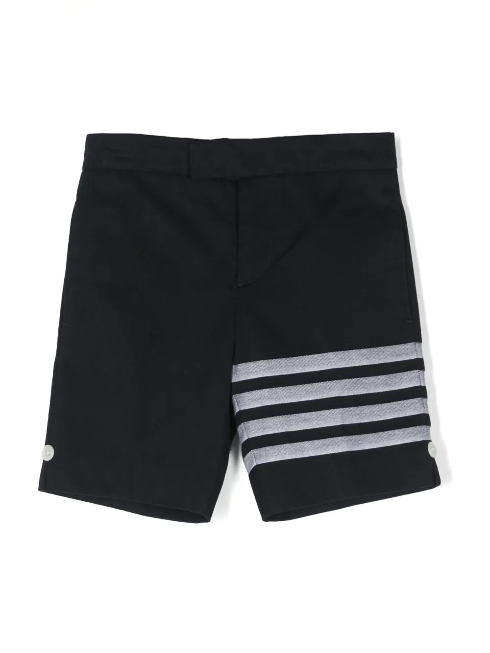 

Шорты-бермуды с полоской Thom Browne Kids, синий