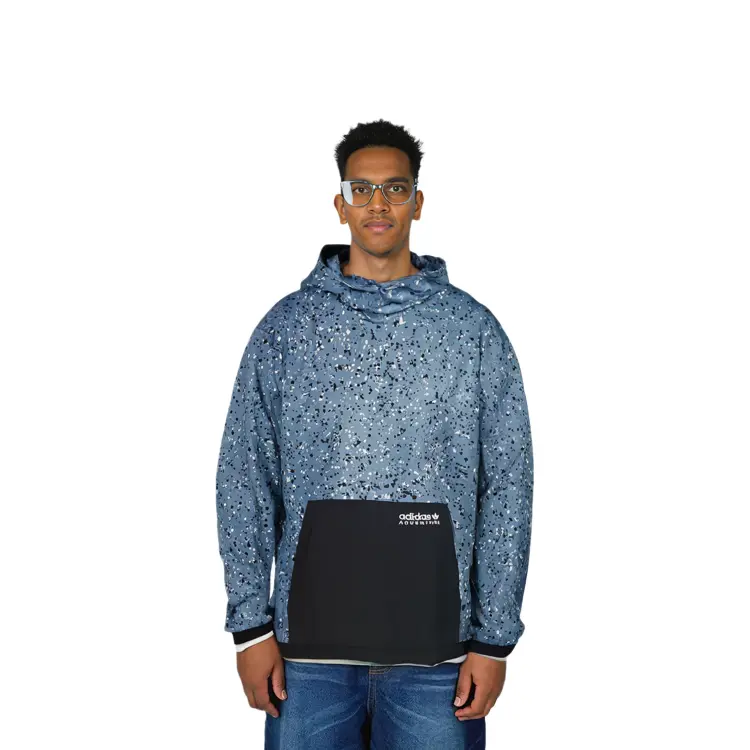 Adventure AOP OH Толстовка мужская синяя Adidas Originals, синий — фото 4